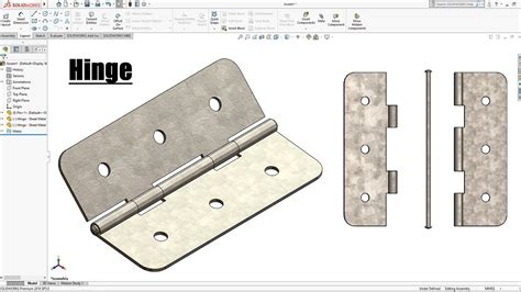 how to make sheet metal box with hindge in solidworks|solidworks hinge tutorial.